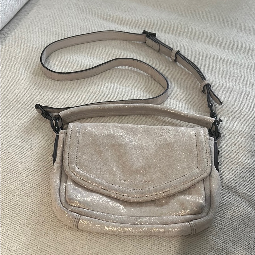 Aimee Kestenberg Beige Crossbody Bag